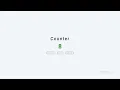 Make a Counter App in Vanilla JS links in the description