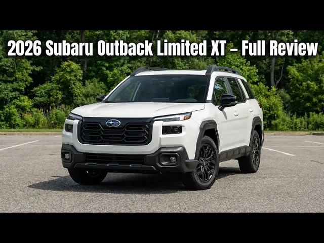 2026 Subaru Outback Limited XT: Why This Rugged Wagon Might Make You Ditch Your SUV
