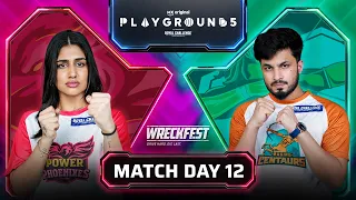Playground 5 | Game Day 12 | WRECKFEST | Elvish, Aarush, Tejasswi | @MXbyPrimeVideo