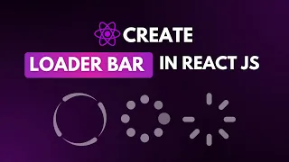 How to Create Loader Spinners in React JS