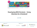 Talk Jon Crall - Developing With Doctests