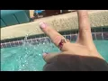 JACUPO Rose Heart Ring Arizona Heat Pool Test Review