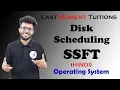 SSTF Disk Scheduling Algorithm in Hindi Operating System Lectures in Hindi