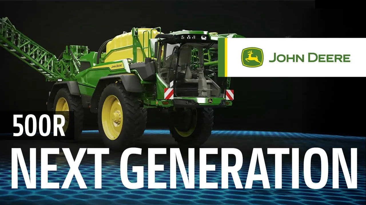 John Deere 500R sprayer launch video