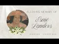 Funeral Service of the late Esme Landers