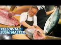 Download Lagu How Sushi Master Mitsunori Kusakabe Prepares Yellowtail (Buri) Seven Ways — Omakase