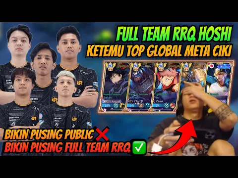 Download MP3 META CIKI BIKIN PUSING FULL TEAM RRQ !! NGAKAK LIAT BANG XINNN MARAH MARAH 😭😭😭 - Mobile Legends