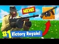 NEW DRUM GUN GAMEPLAY In Fortnite Battle Royale