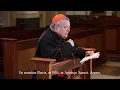 Pray the Rosary in Latin with Cardinal Burke (Sorrowful Mysteries)