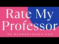 Rate My Professor - Professor Ratings Website