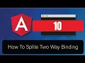 Angular 10 two way binding