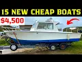15 Cheap Amazing NEW Boats For Sale Under 10 000 on Marketplace