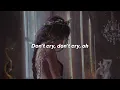 Princesses Don't Cry - CARYS ( sped up ) - Lyrics