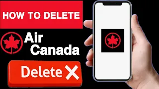 How to delete air canada account Air canada account delete Delete air canada account Unique tech
