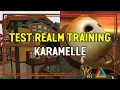 Wizard101 Test Realm Training Karamelle
