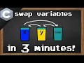 C swap values of two variables