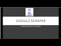 Google Scraper - Robocorp Robot Framework