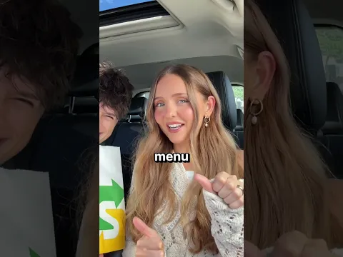Trying The WEIRDEST Item On Subway's Menu 😂