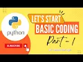 Let s Start Coding Area Perimeter of Triangle Square Rectangle Python Tutorials for Beginners