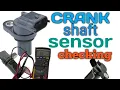 Crankshaft sensor testing with multimeter