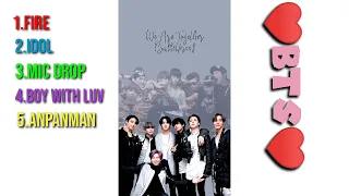 Download Kumpulan Lagu Bts Yang bikin Army Semangat MP3