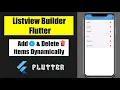 Listview Builder flutter Flutter Widget