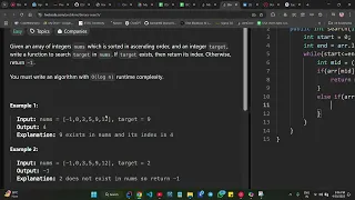 LeetCode 704 Binary Search Explained Easy DSA Problem