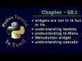 Python Tutorial Chapter 28 - ttk widgets Part 1