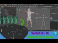 IK FK switch Maya 2022 Tutorial Node Editor RIg