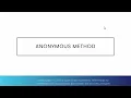 Anonymous Methods in C