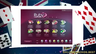 Ruby Fortune Online Casino Review At Slotsfans