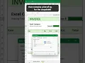 Create a Dropdown Filter for Invoices in Excel
