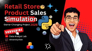 Retail Store Product Sales Simulation Analysis by Python