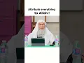 Attribute everything to ALLAH azzaawajal ! | #islamicshorts #islam #quran #sunnah #love