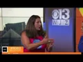 CBS-WJZ-13 - Wendala s Demonstrates her Sugar Hand Scrubs with Tim Williams and Sina Gebre-Ab