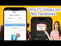 Jak zalogowac sie do OmeTV bez Facebooka Logowanie do Ome TV za pomoca VK
