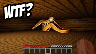 hay ALGUIEN viviendo debajo de MI CASA en MINECRAFT... 💀