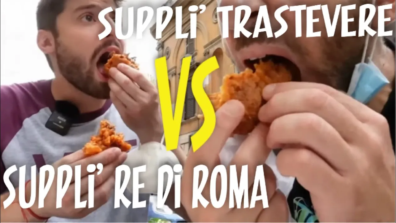 Suppli' Trastevere VS suppli' re di Roma LA GRANDE SFIDA