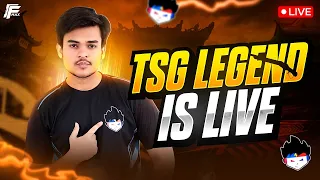 LIVE🔴 TSG LEGEND GRIND WITH NEW TEAM FREE FIRE #iQOO15R #IQOO
