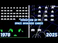 Evolution of Space Invaders Games 1978-2025