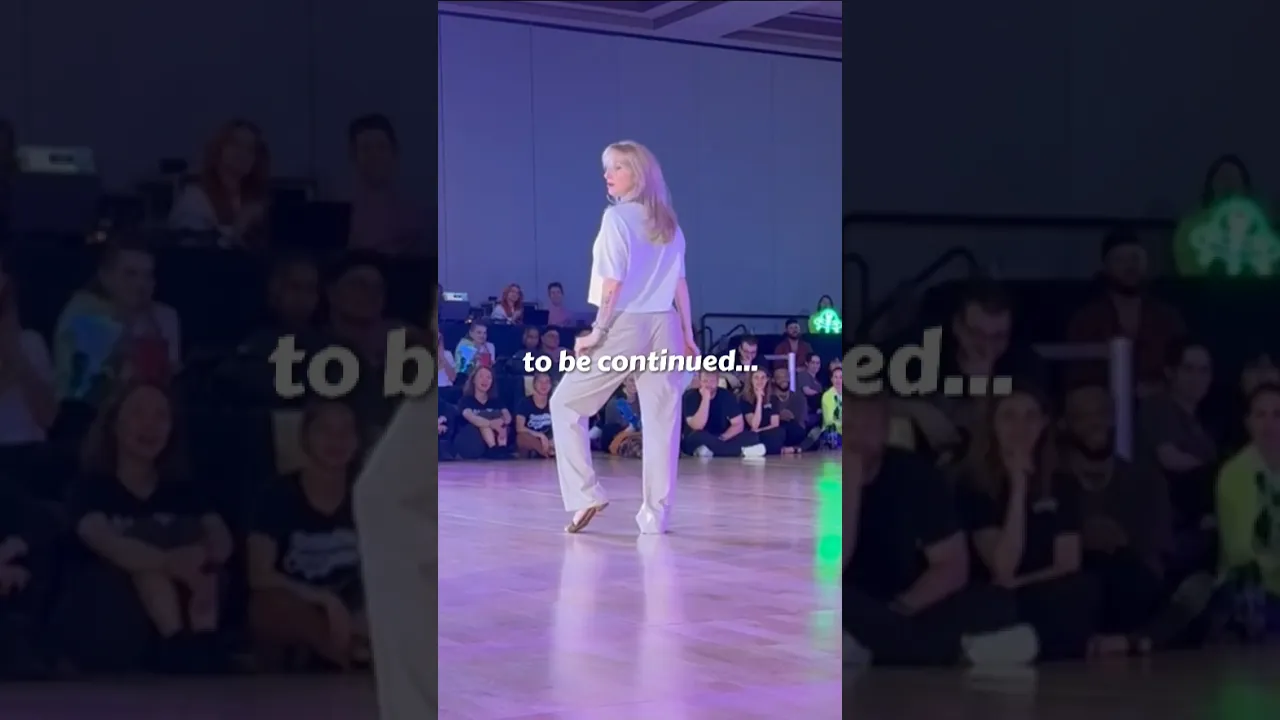She actually left 🤣🤣🤣 #improv #westcoastswing