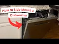 Mount a Dishwasher How to Secure Samsung Dishwasher with Hard Counter Tops