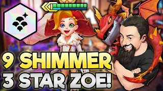 3 Star Zoe - 9 Shimmerscale Item Highroll!! | TFT Uncharted Realms | Teamfight Tactics