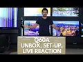 2021 Samsung Q60A QLED 4K Smart TV Unboxing Setup - First Impression