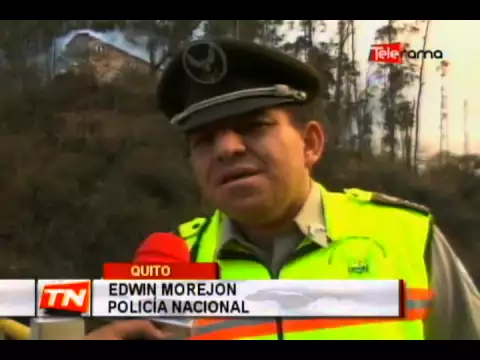 3 presuntos detenidos por causar incendio en cerro Auqui