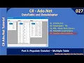 Data Adapter Part 5 - Populate DataSet