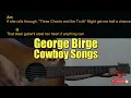 Lagu George Birge - Cowboy Songs Guitar Chords cover