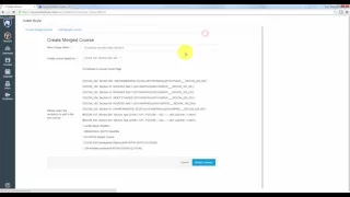 Merging Courses in Canvas Penn State Only