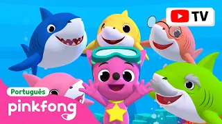 #3D Bebê Tubarão e Mais Músicas Infantis | +Compilação| Pinkfong, BebêTubarão! Canções para Crianças