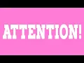 Download Lagu Kesha, Slayyyter, Rose Gray - ATTENTION! (Official Lyric Video)